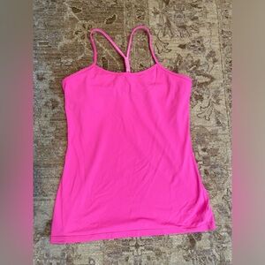 Lululemon hot pink tank size 10